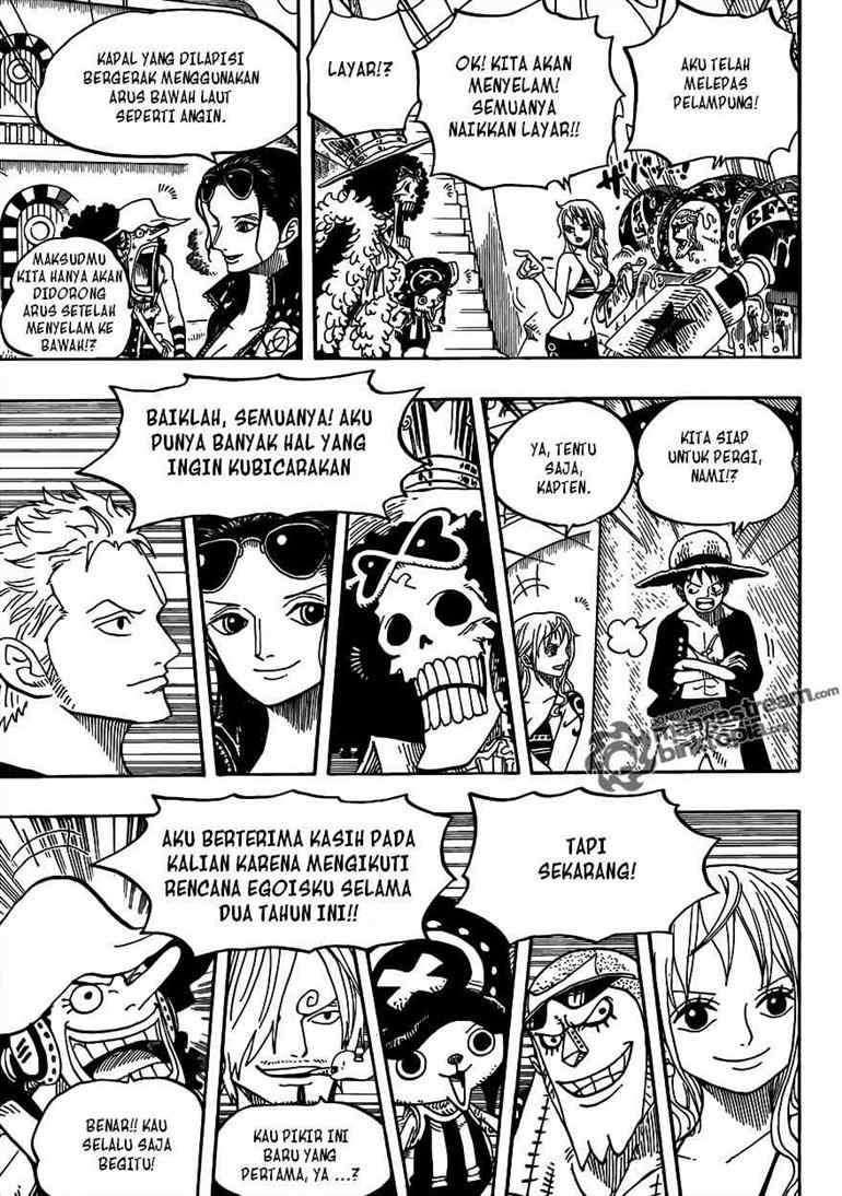 One Piece Chapter 602 Gambar 14