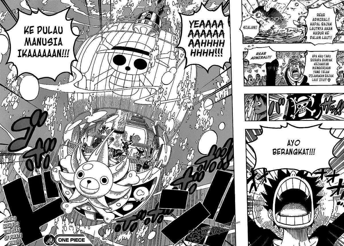 One Piece Chapter 602 Gambar 15