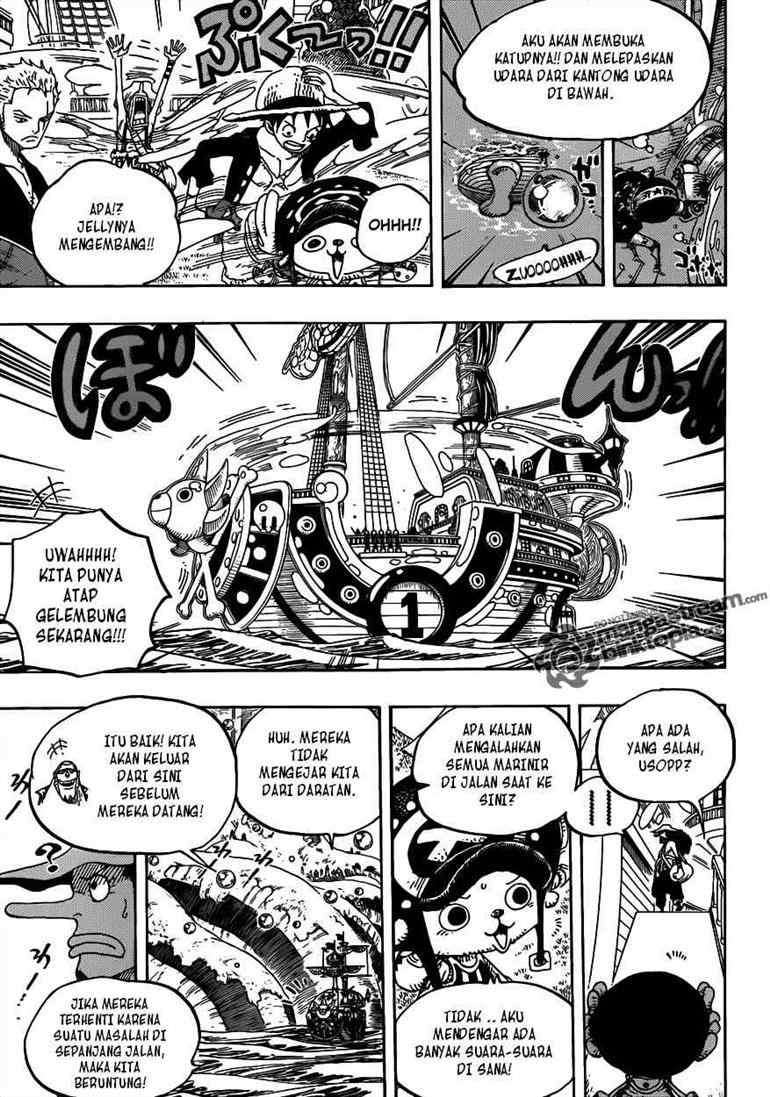 One Piece Chapter 602 Gambar 10