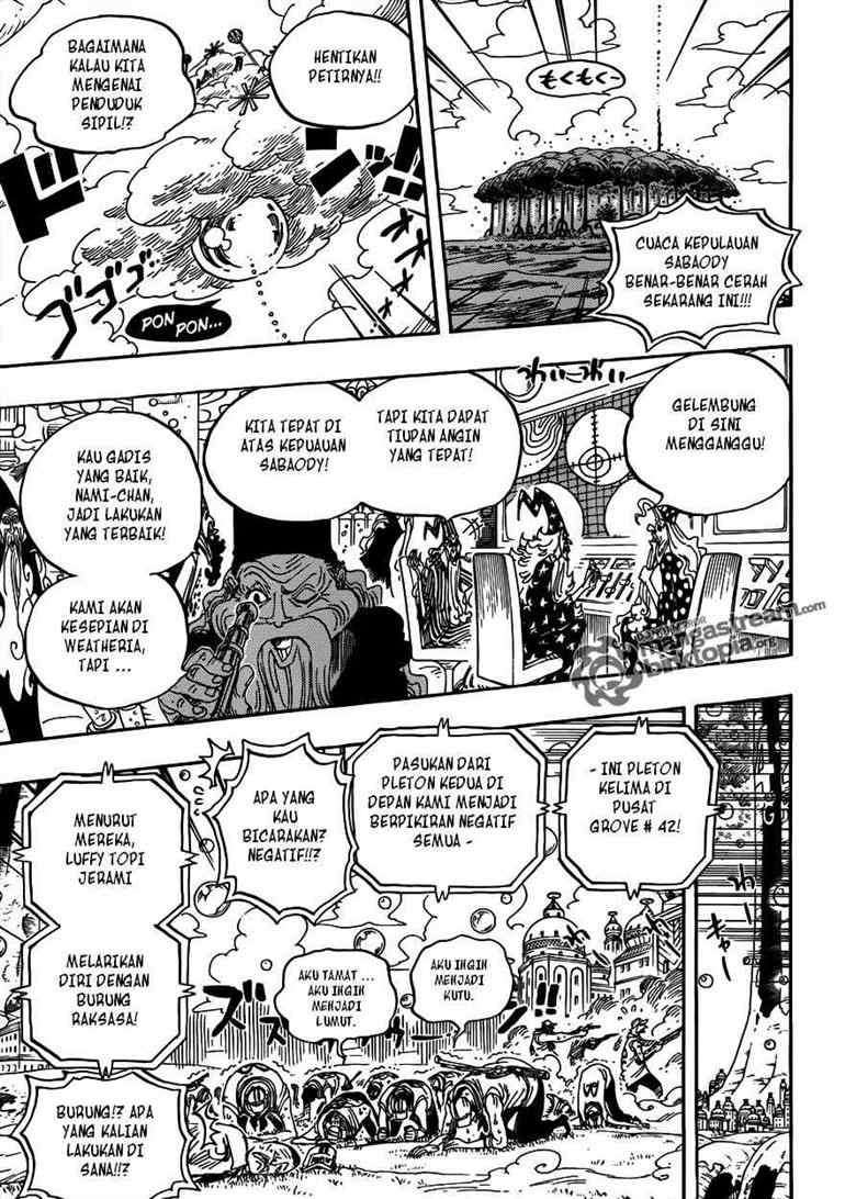 One Piece Chapter 602 Gambar 12