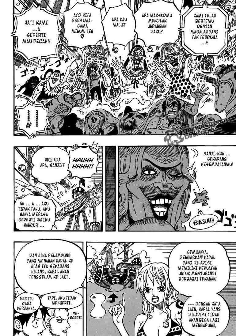 One Piece Chapter 602 Gambar 13