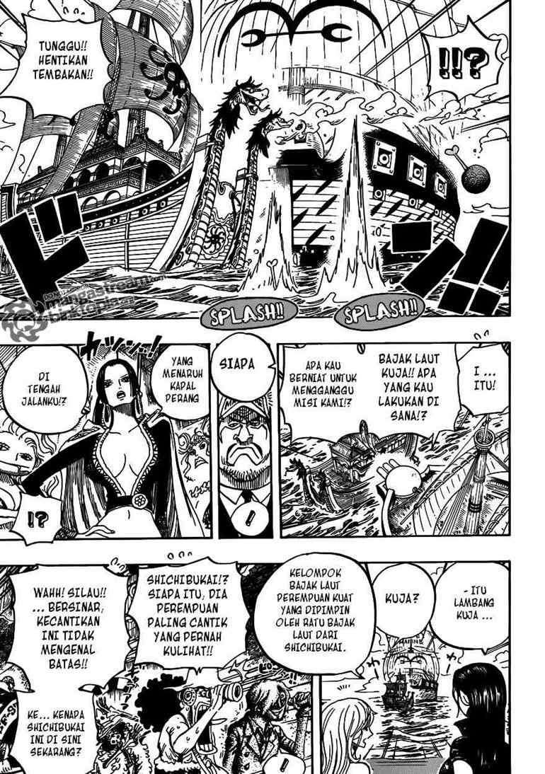 One Piece Chapter 602 Gambar 8
