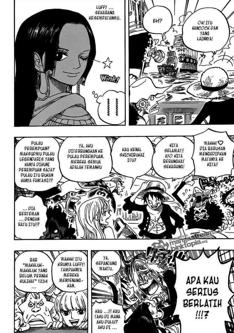 One Piece Chapter 602 Gambar 9