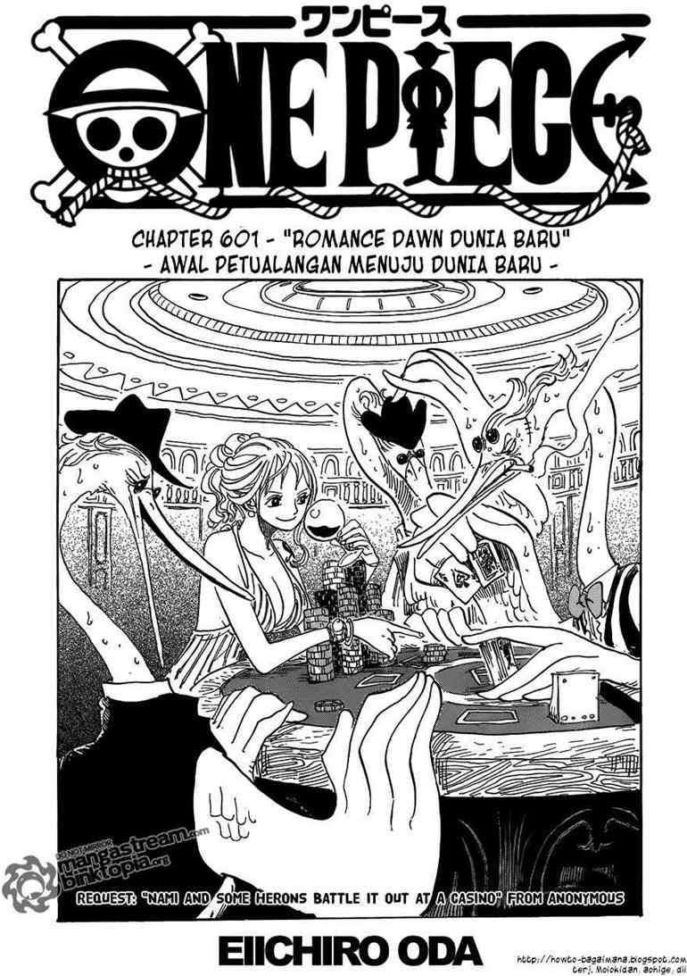 Komik One Piece Chapter 601 gambar nomor 1