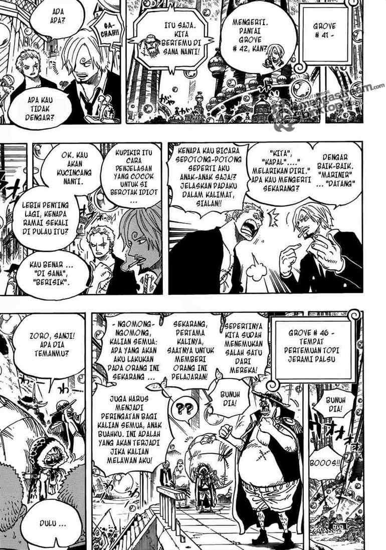 One Piece Chapter 601 Gambar 3