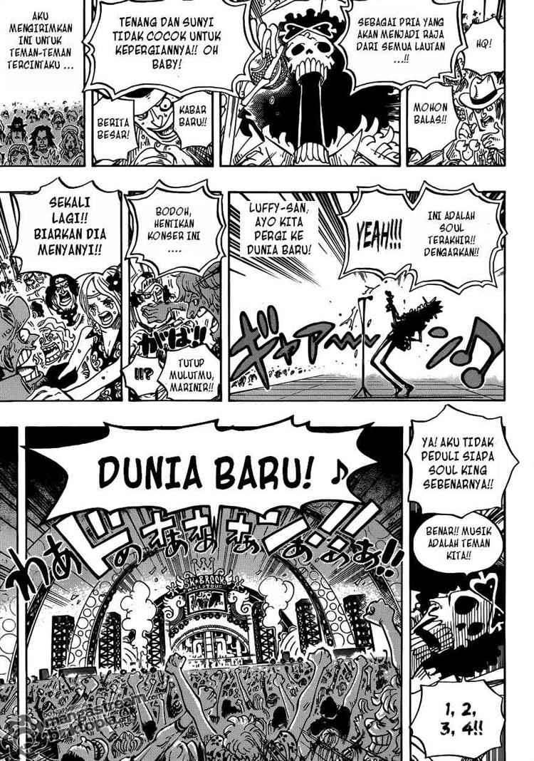 One Piece Chapter 600 Gambar 14