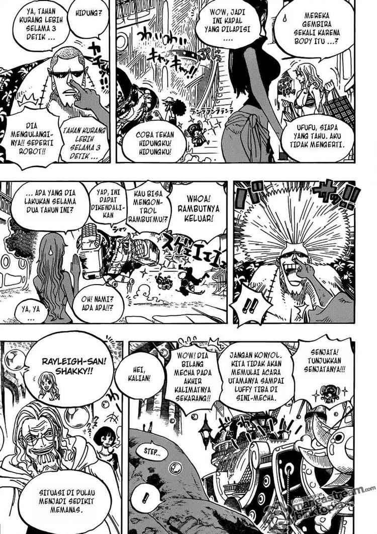 One Piece Chapter 600 Gambar 16