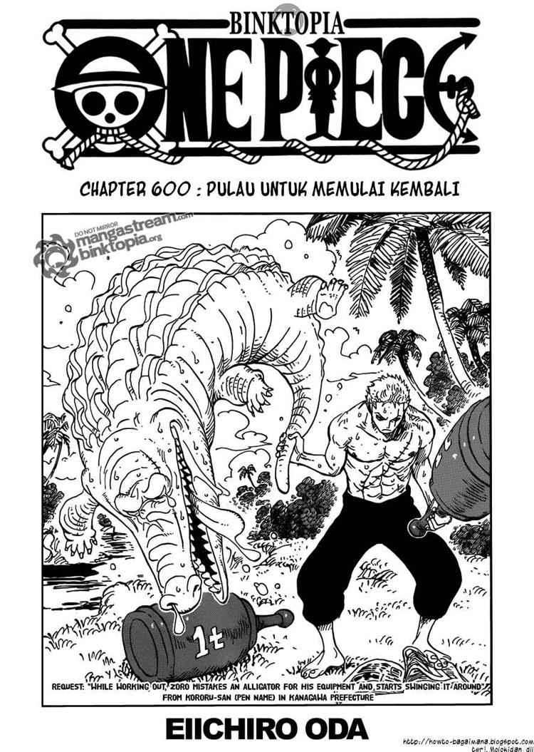 Komik One Piece Chapter 600 gambar nomor 1
