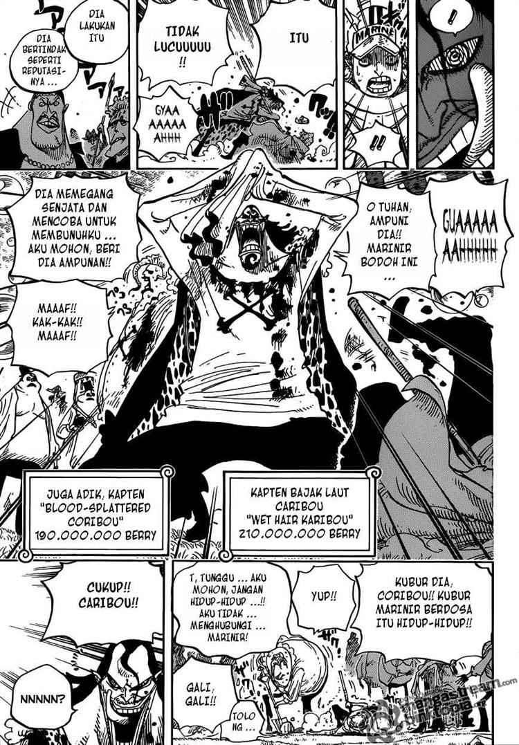 One Piece Chapter 600 Gambar 9