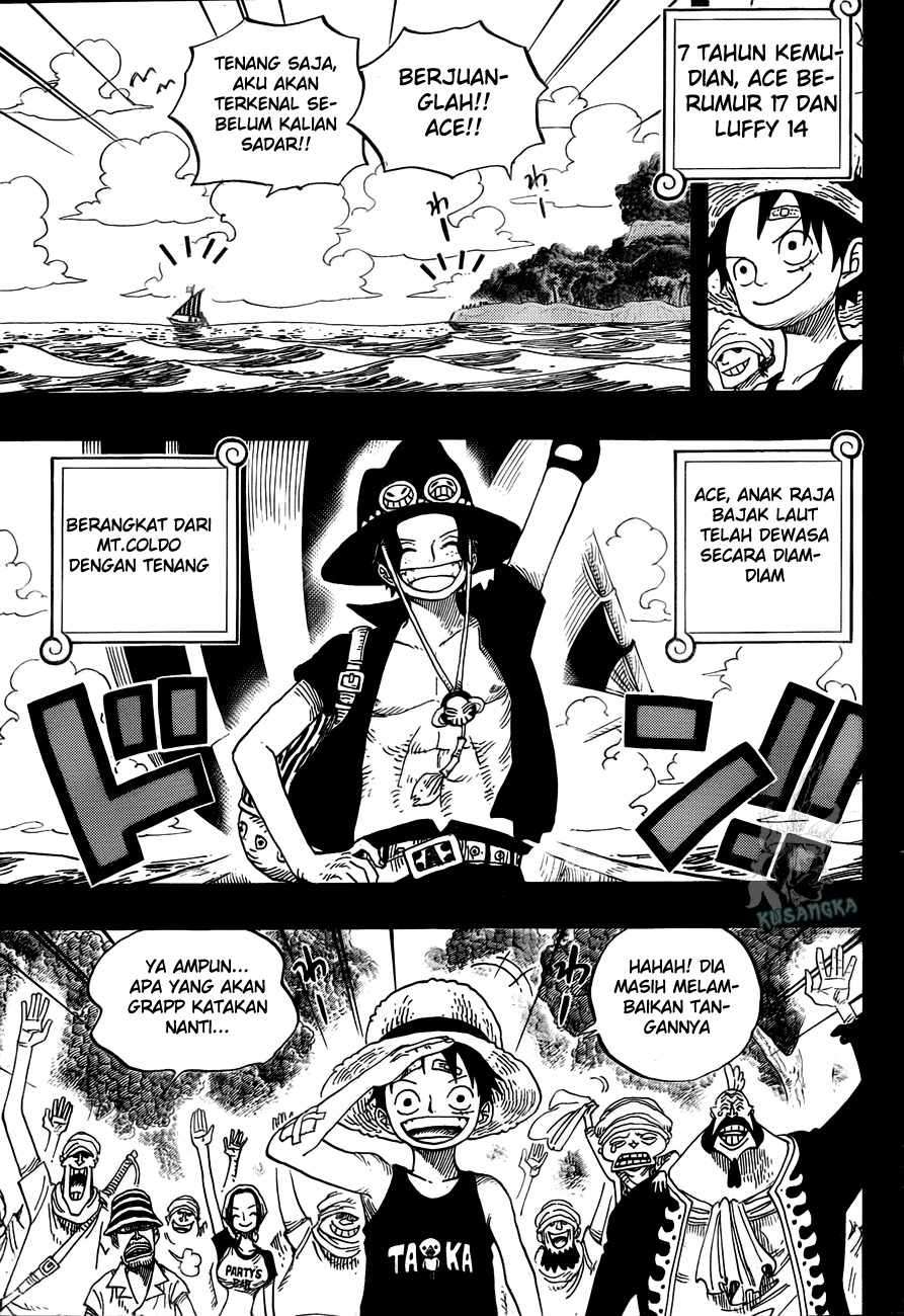 One Piece Chapter 589 Gambar 14