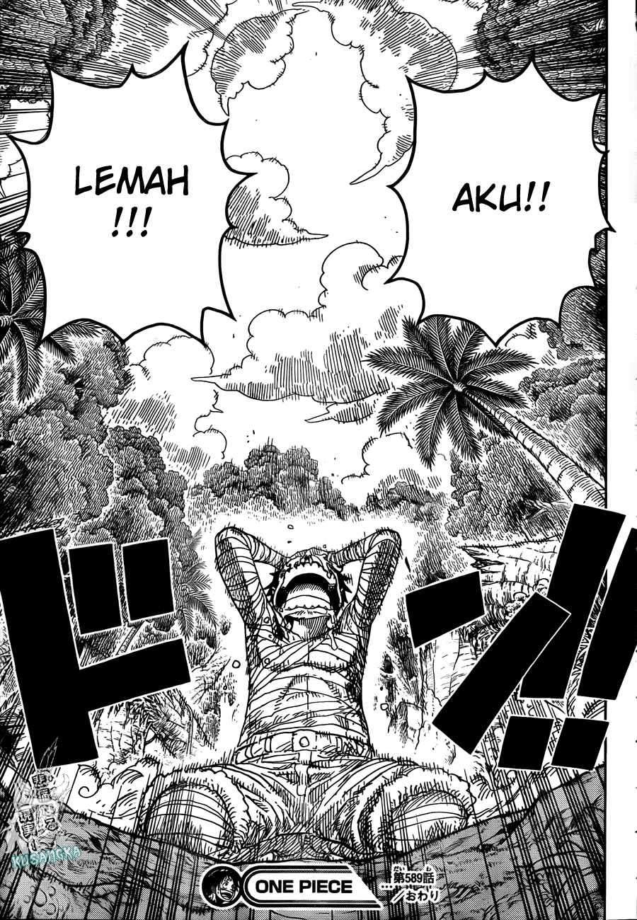 One Piece Chapter 589 Gambar 20