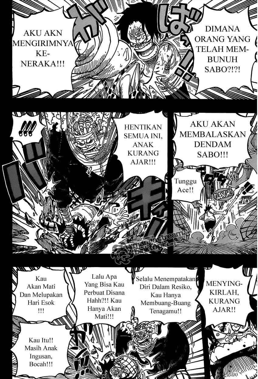 One Piece Chapter 588 Gambar 17