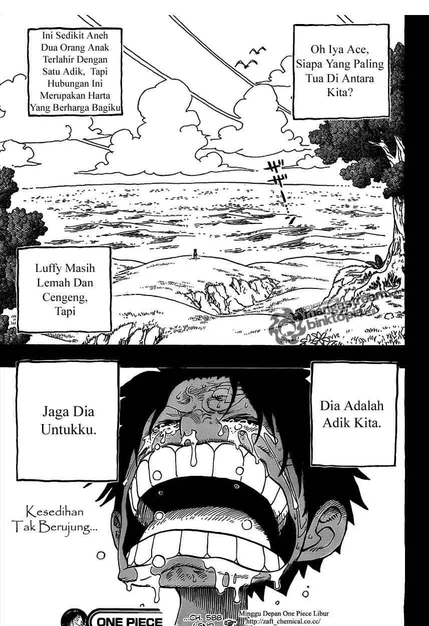 One Piece Chapter 588 Gambar 20