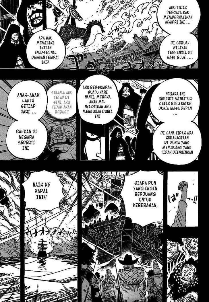 One Piece Chapter 587 Gambar 16