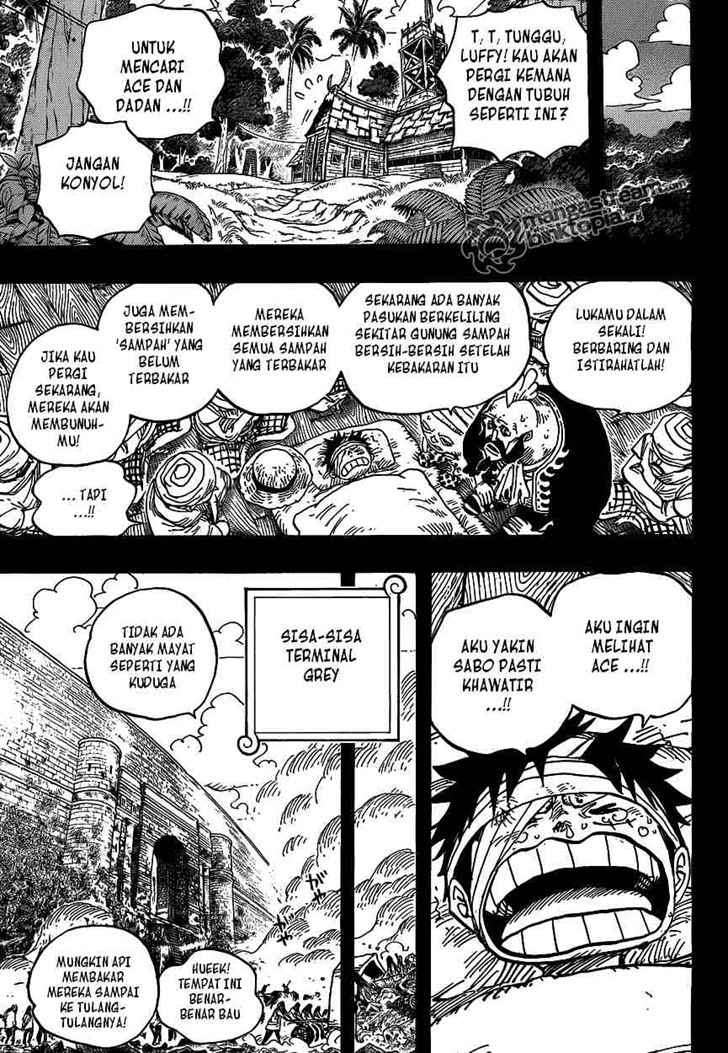 One Piece Chapter 587 Gambar 18