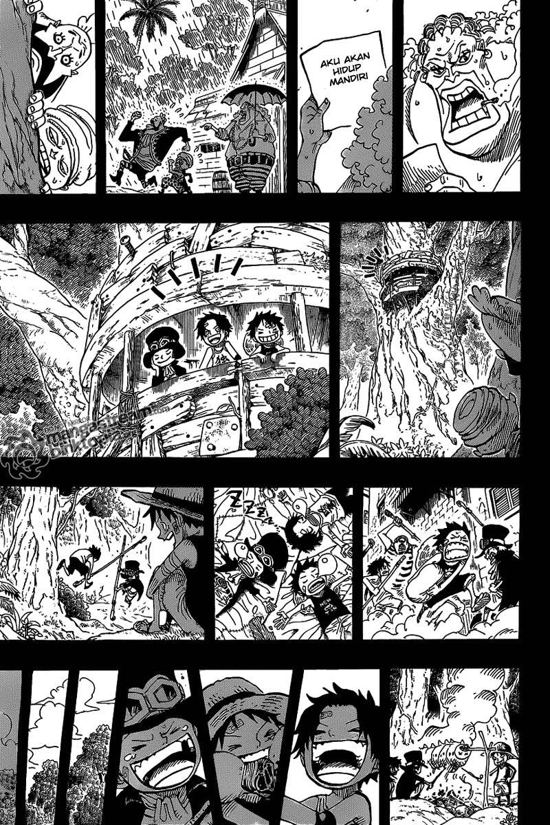 One Piece Chapter 585 Gambar 17