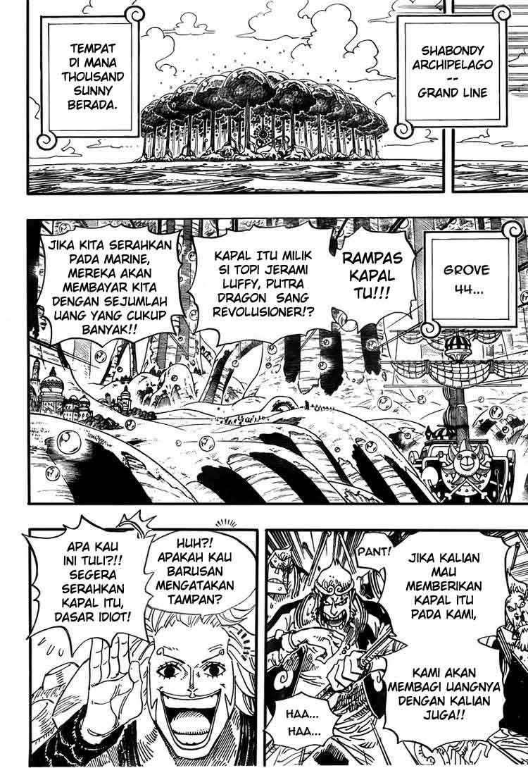 One Piece Chapter 593 Gambar 12