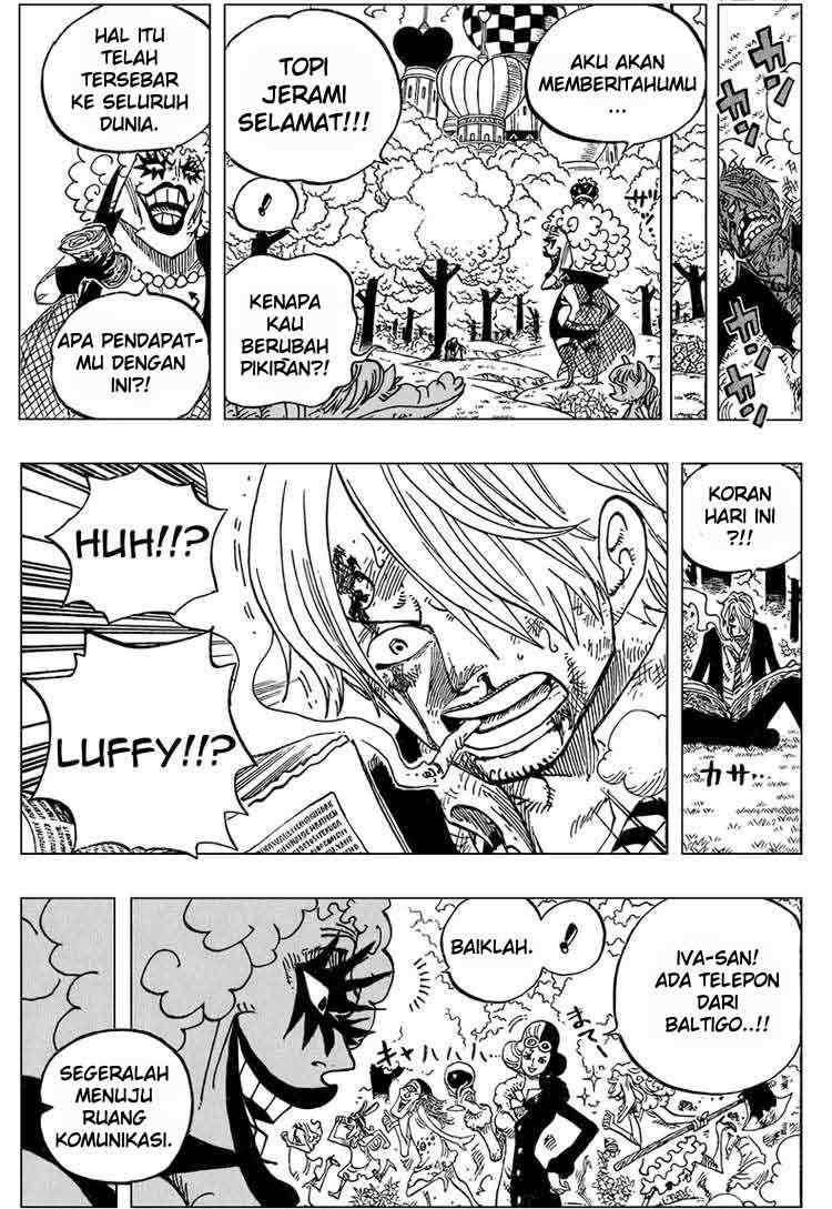 One Piece Chapter 593 Gambar 9