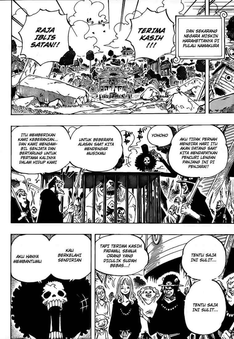 One Piece Chapter 592 Gambar 16