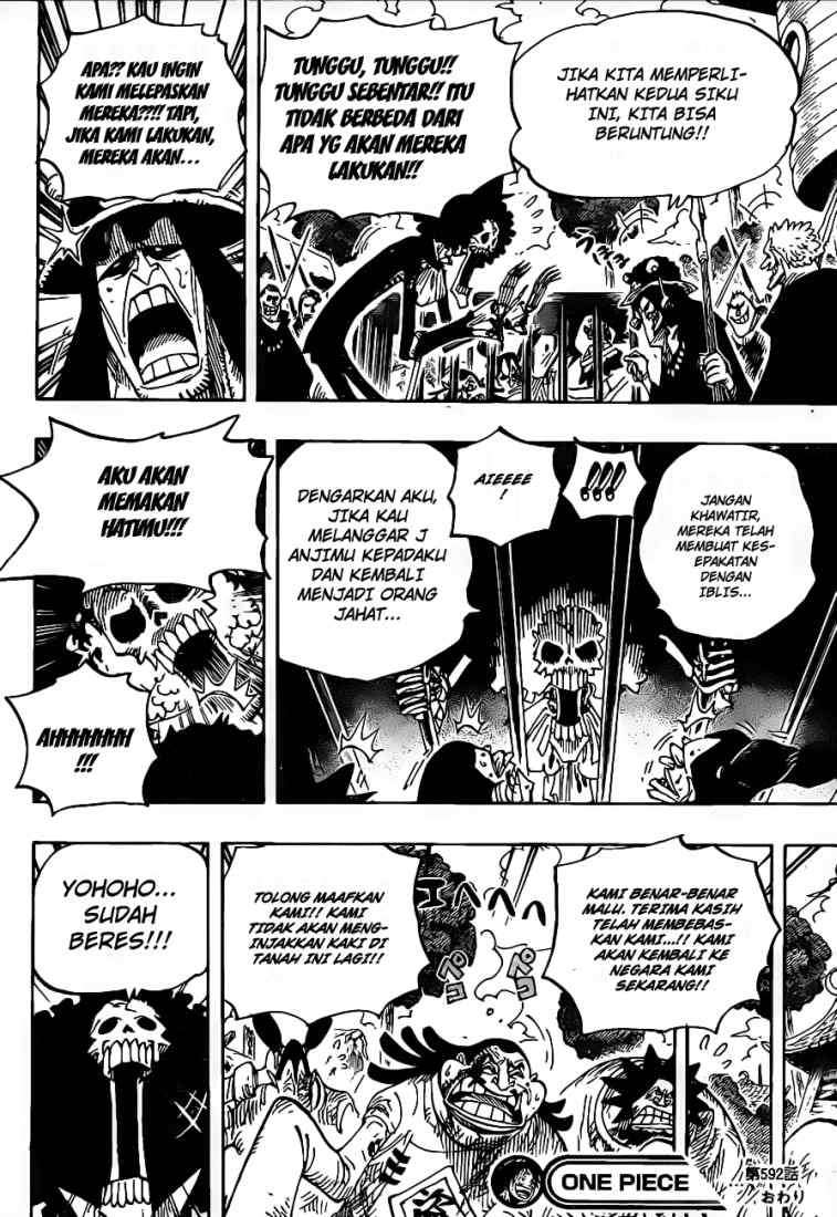 One Piece Chapter 592 Gambar 18