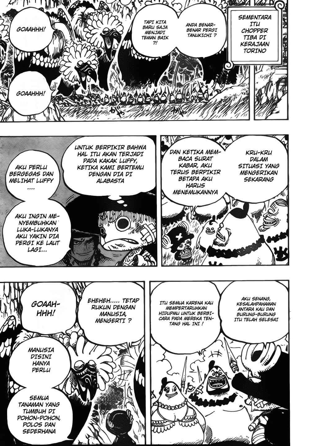 One Piece Chapter 591 Gambar 17