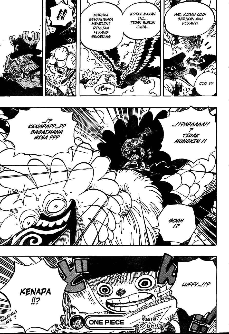 One Piece Chapter 591 Gambar 19