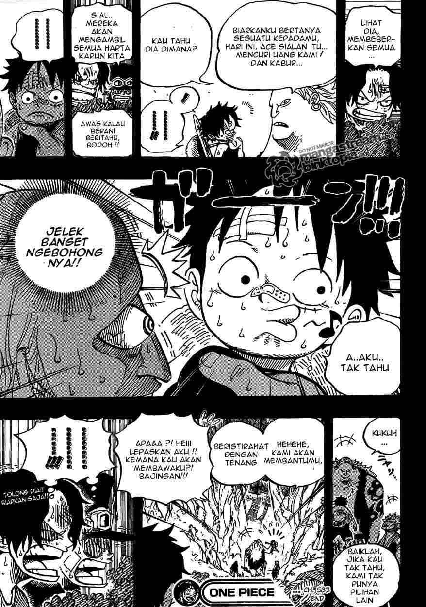 One Piece Chapter 583 Gambar 15