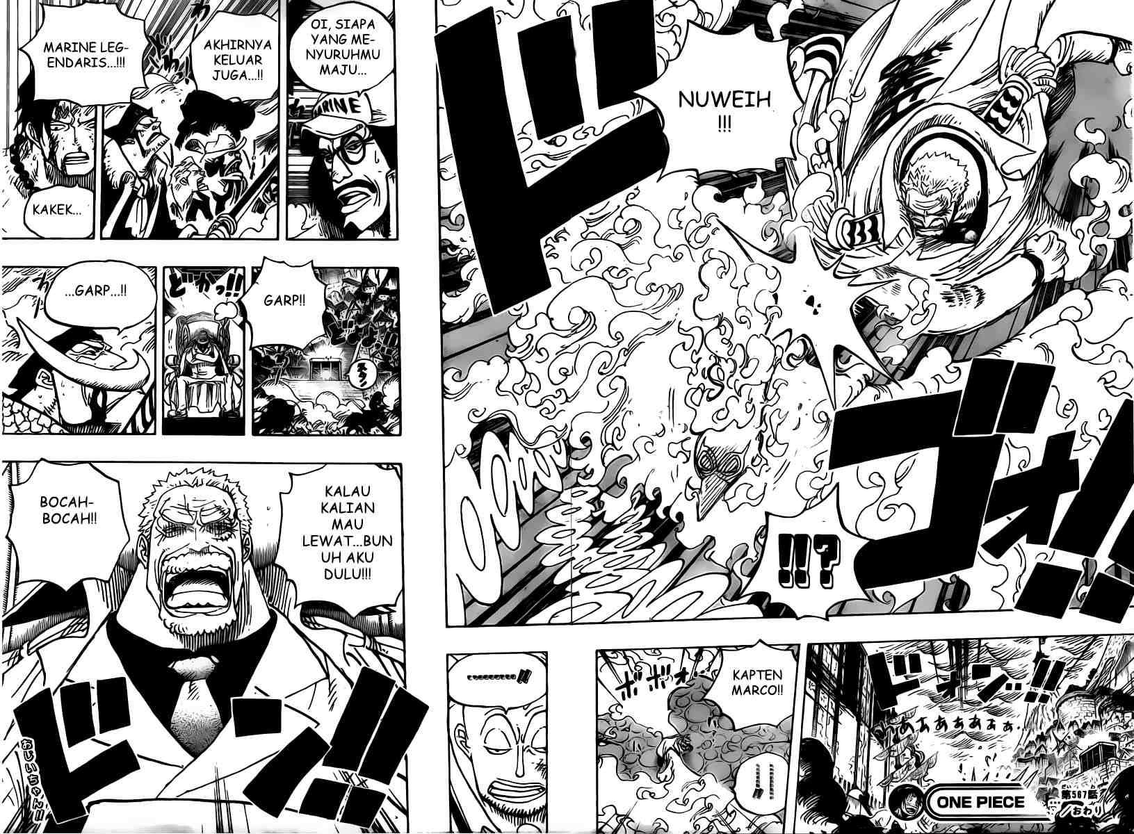 One Piece Chapter 567 Gambar 16