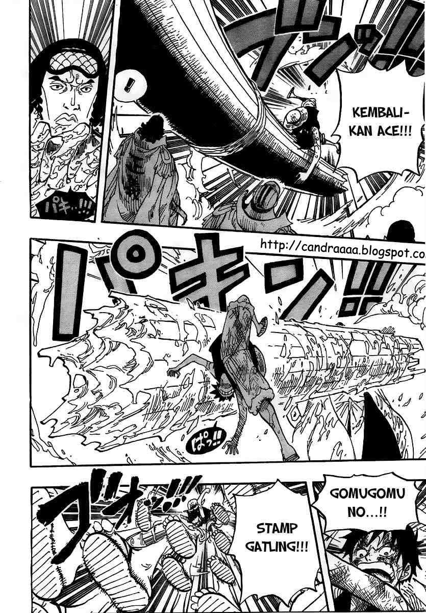 One Piece Chapter 565 Gambar 14
