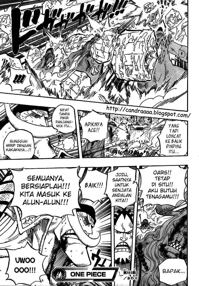 One Piece Chapter 565 Gambar 15