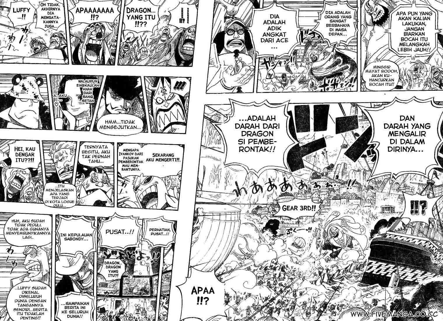 One Piece Chapter 558 Gambar 12