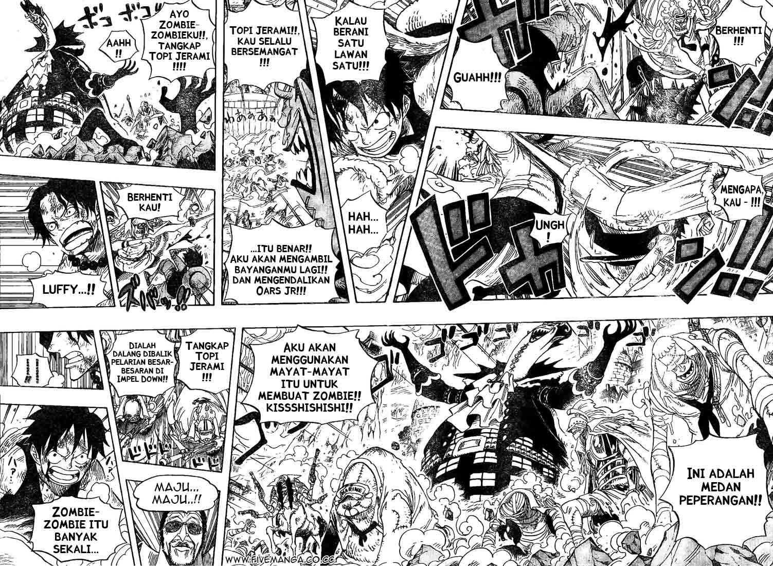 One Piece Chapter 558 Gambar 7