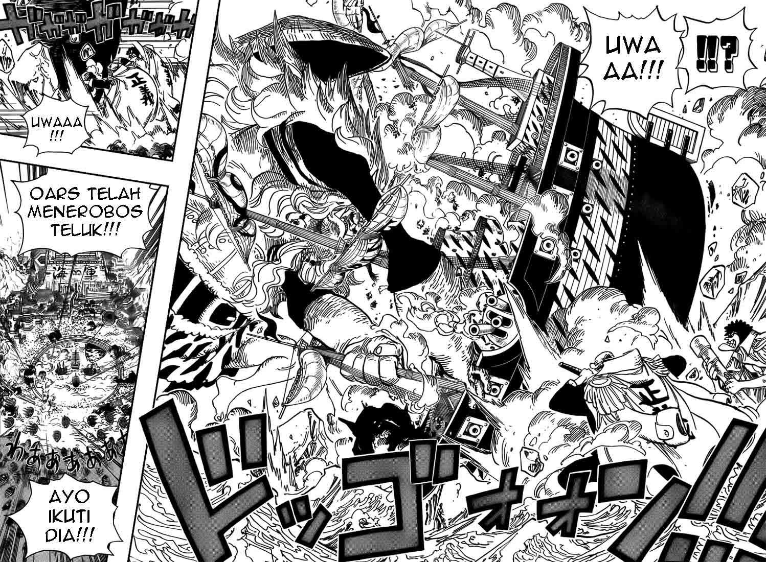 One Piece Chapter 555 Gambar 3