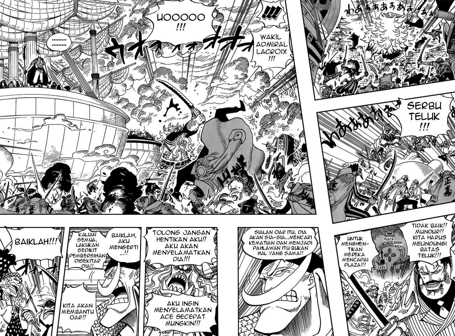 One Piece Chapter 555 Gambar 4