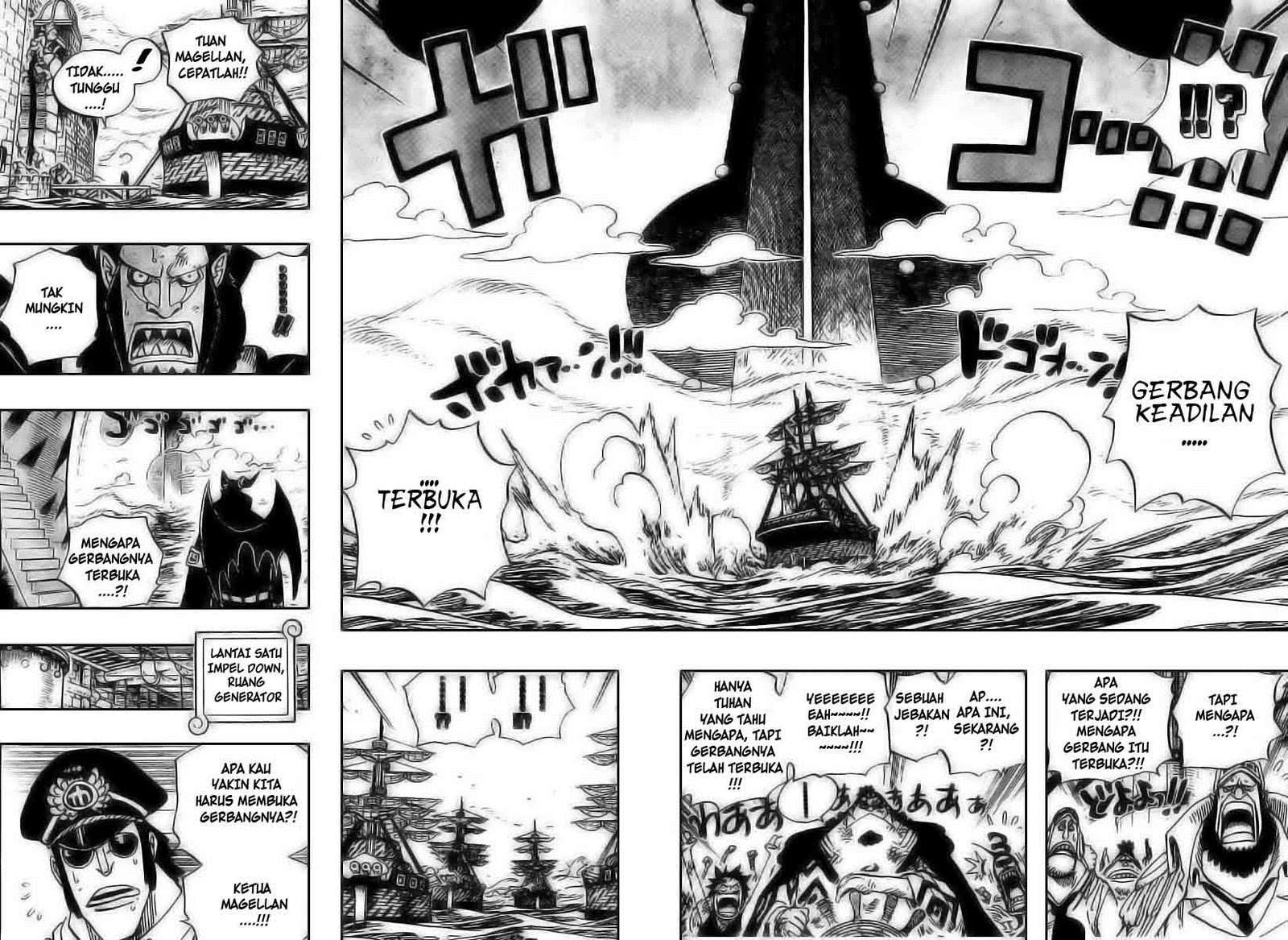 One Piece Chapter 548 Gambar 8