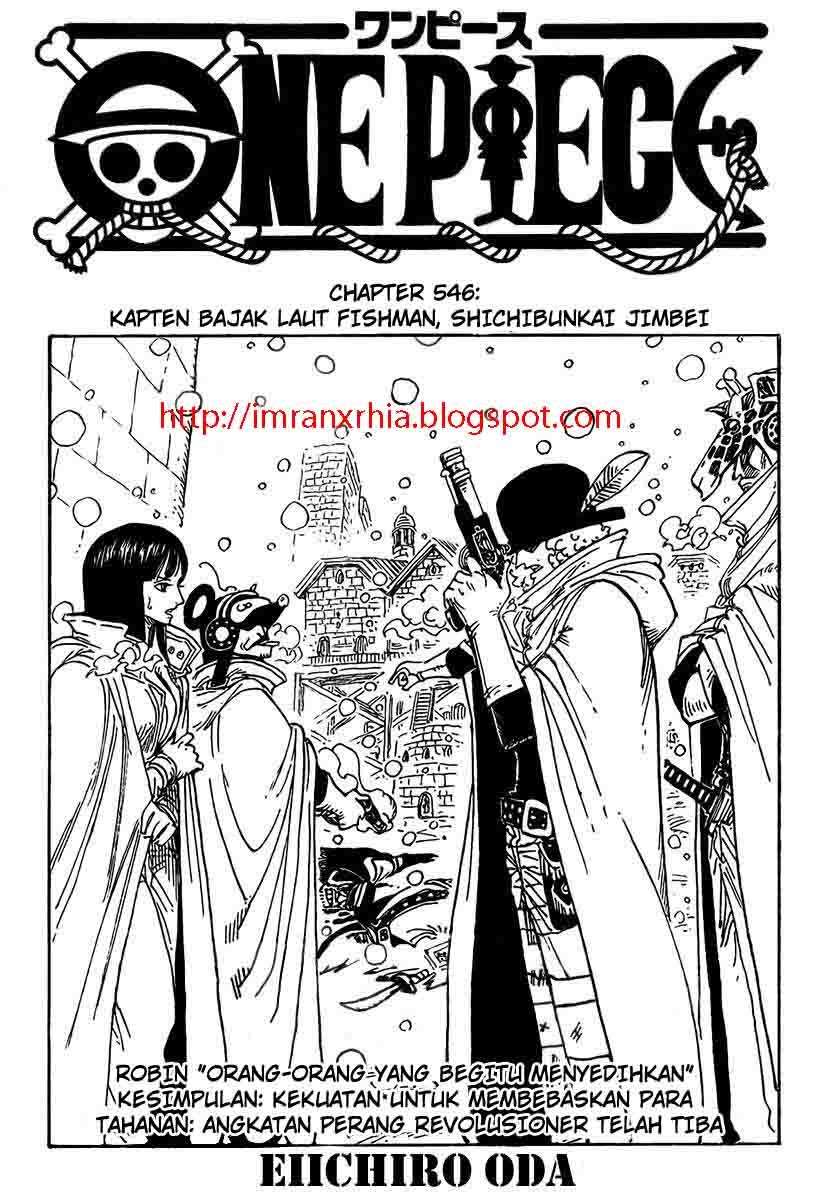 Komik One Piece Chapter 546 gambar nomor 1