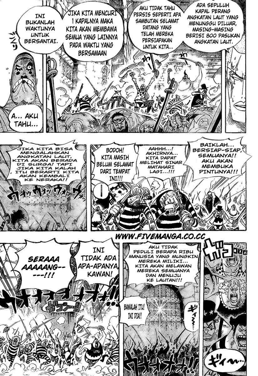 One Piece Chapter 546 Gambar 7