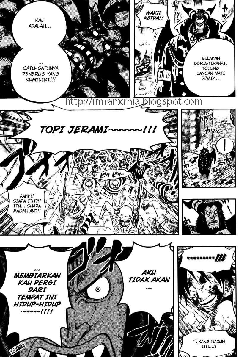 One Piece Chapter 544 Gambar 12
