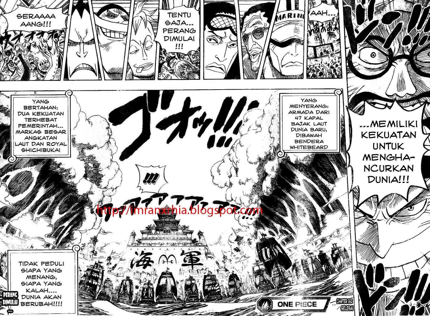 One Piece Chapter 552 Gambar 16