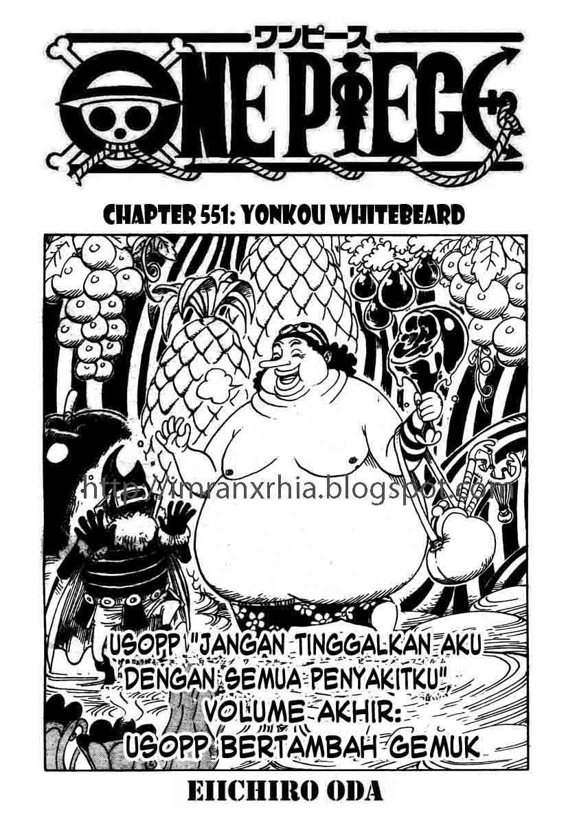 Komik One Piece Chapter 551 gambar nomor 1