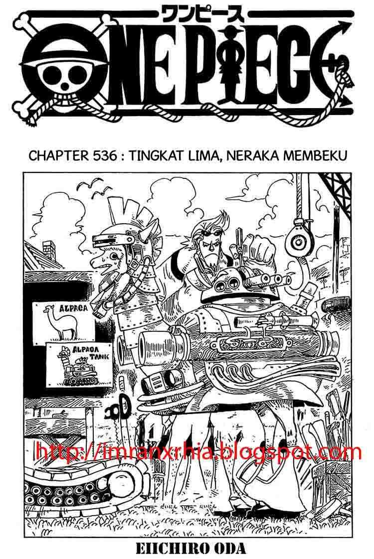 Komik One Piece Chapter 536 gambar nomor 1