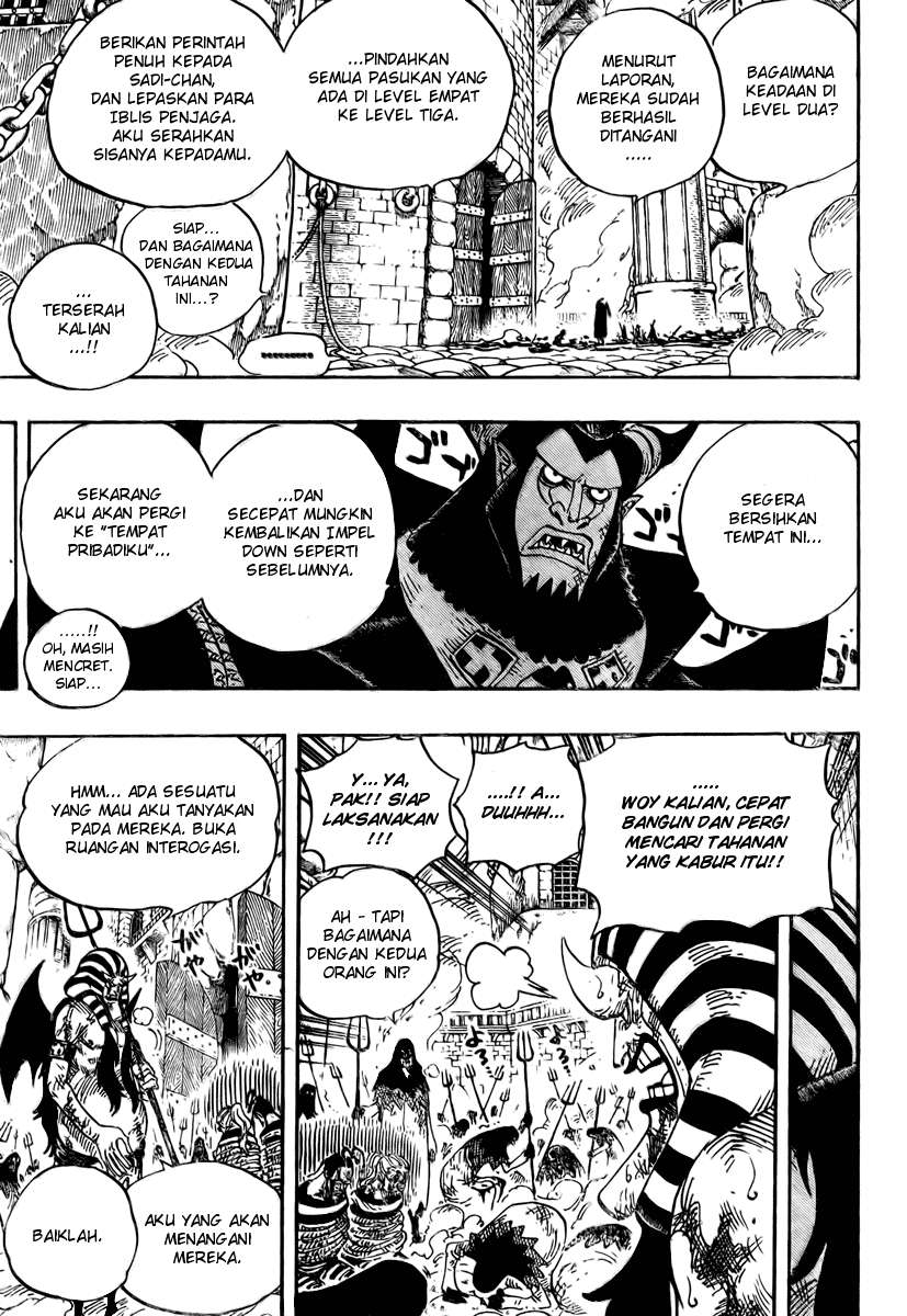 One Piece Chapter 535 Gambar 9