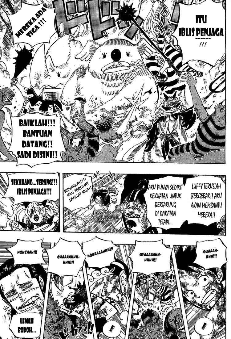 One Piece Chapter 542 Gambar 14