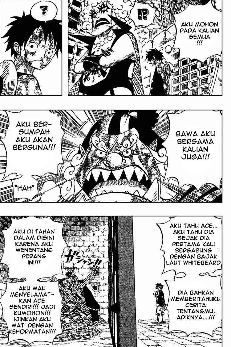 One Piece Chapter 540 Gambar 15