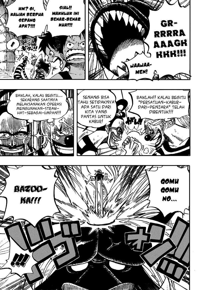 One Piece Chapter 529 Gambar 13