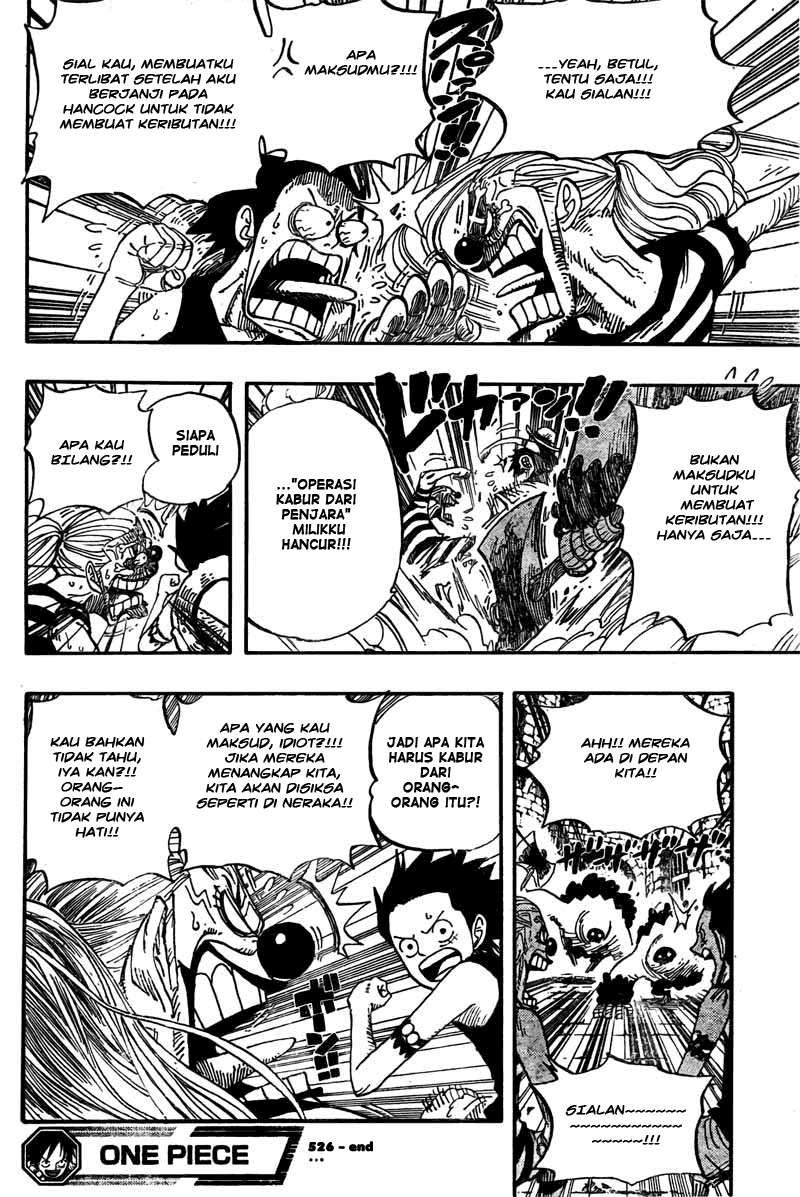 One Piece Chapter 526 Gambar 20