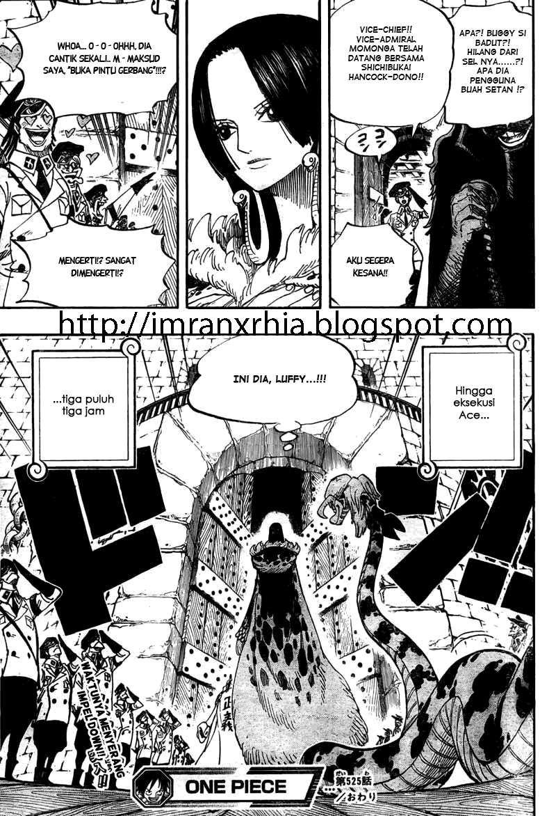 One Piece Chapter 525 Gambar 14