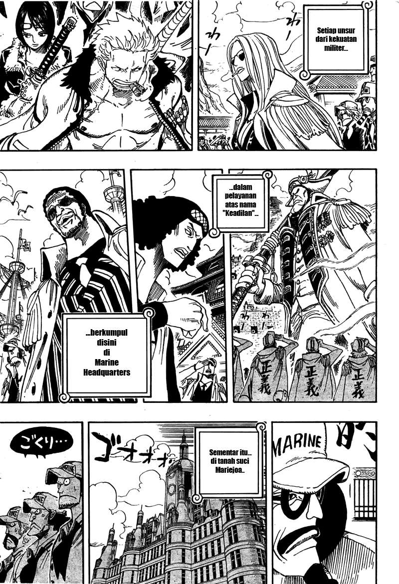 One Piece Chapter 524 Gambar 17