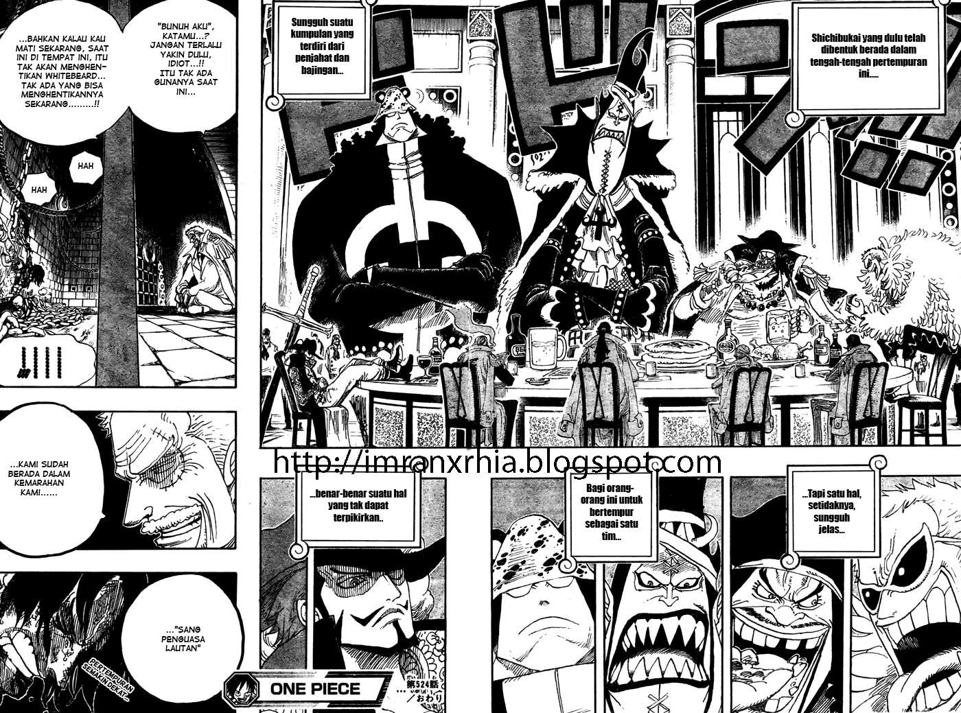 One Piece Chapter 524 Gambar 18