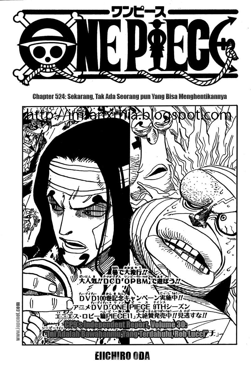 Komik One Piece Chapter 524 gambar nomor 1